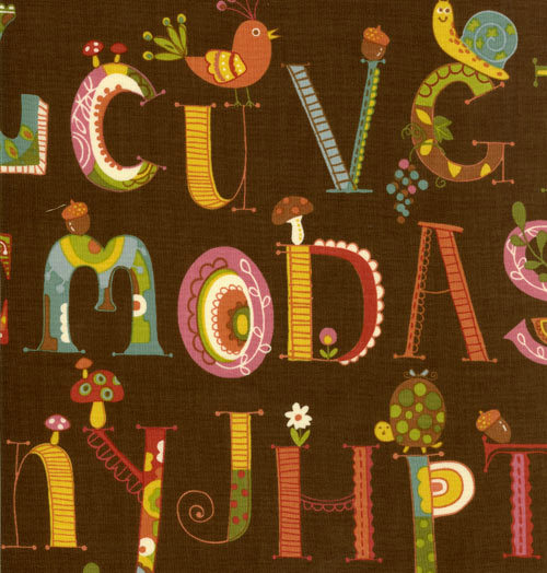 Wee Woodland ABC Brown