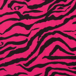 Zebra Pink Black Flannel-flannel fabric zebra pink black
