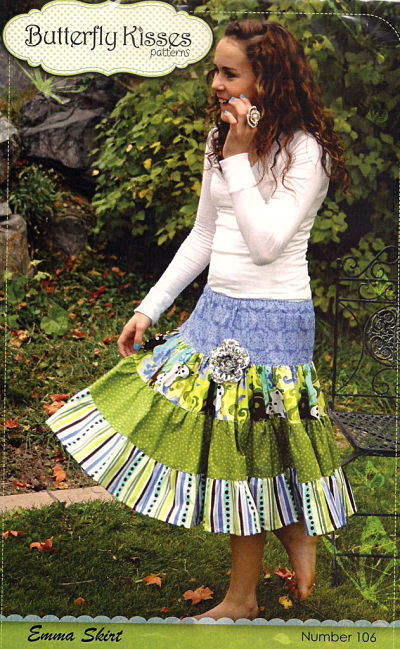 Pattern - Emma Skirt by Butterfly Kisses-sewing pattern adult skirt emma butterfly kisses 106