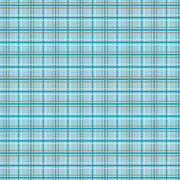 Fox Trails Plaid Blue Brown Flannel-riley blake designs flannel fabric doohikey fox trails blue brown plaid F2683