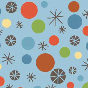 Scoot Dots Blue Flannel-riley blake designs flannel fabric deena rutter scoot blue 2722 dots
