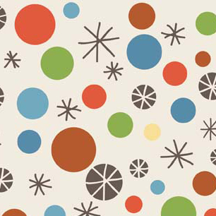 Scoot Dots Cream Flannel-riley blake designs flannel fabric deena rutter scoot cream 2722 dots