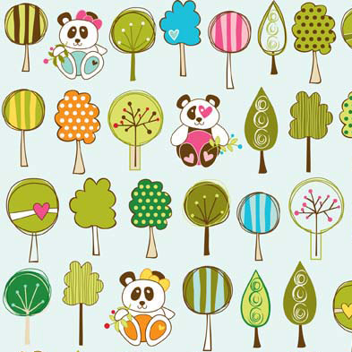Sunny Happy Skies Panda Blue Flannel-riley blake designs flannel fabric bella blvd sunny happy skies blue f2731 panda
