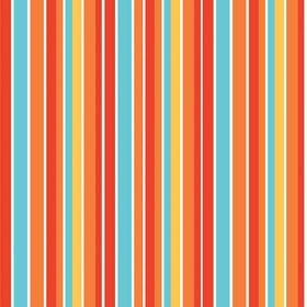 Peak Hour Stripes Red Flannel-riley blake designs flannel fabric don't look now peak hour stripes f2834 orange red aqua