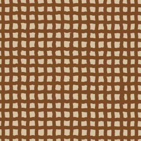 Brown on Tea Dye Check Flannel-flannel fabric Brown Tea Dye Check  #F300-8 alpine
