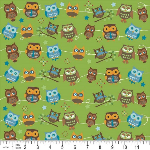 Hooty Hoot Owl Roll Call Green