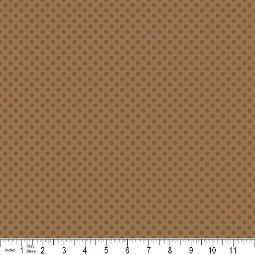 Hooty Hoot Dots Brown