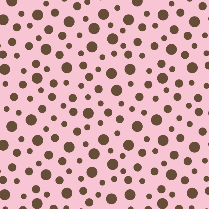 Brown Dots on Pink Flannel-flannel fabric brown polka dot pink f510-40
