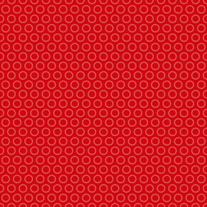 Colorful Christmas Red Cheery Circle
