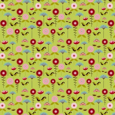Love Bird Garden Green