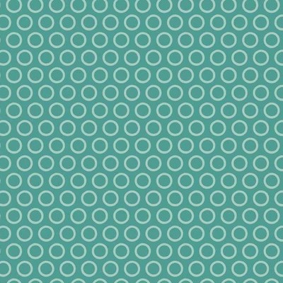 Love Bird Cheery Circles Blue