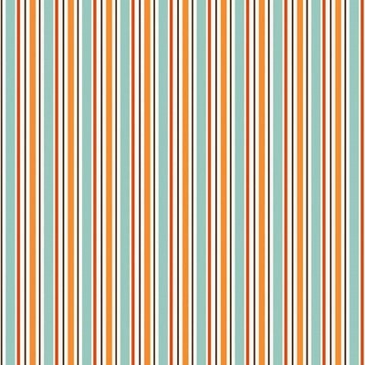 All Star 2 Stripe Orange Flannel-riley blake designs flannel fabric all star 2 my mind's eye stripe orange f7127