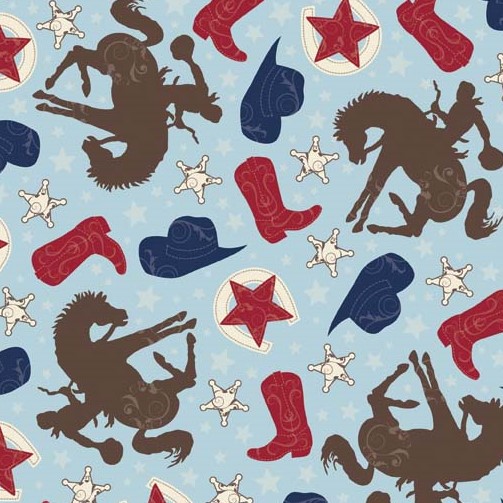 Wanna Be a Cowboy 2 by Riley Blake