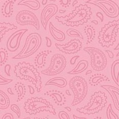 Wanna Be a Cowboy 2 Paisley Pink Flannel-riley blake designs flannel fabric wanna be a cowboy western  F8526 Paisley Pink