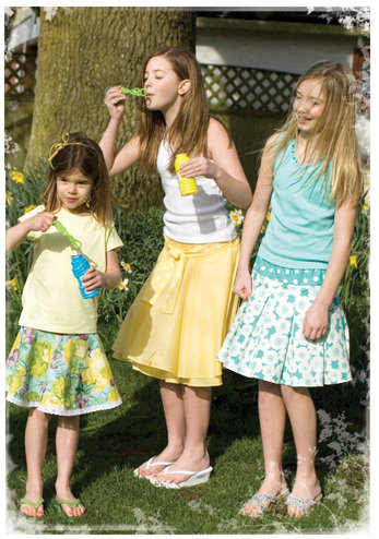 Pattern - Little Hip Skirts by Favorite Things-sewing pattern favorite things Little Hip Skirts