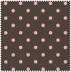 Chic Bebe Brown Pink Polka Dot