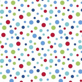 Bright Dots on White