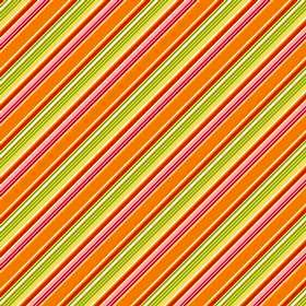 Summer Song Orange Summer Stripe