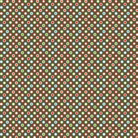 Wheels Brown Micro Dot