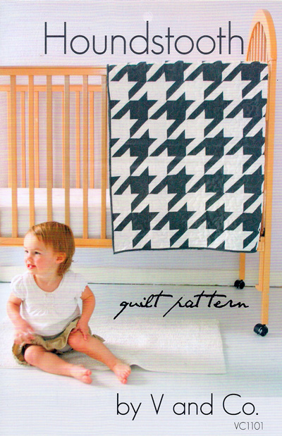 Pattern - Houndstooth by V and Co.-houndstooth v co quilt pattern