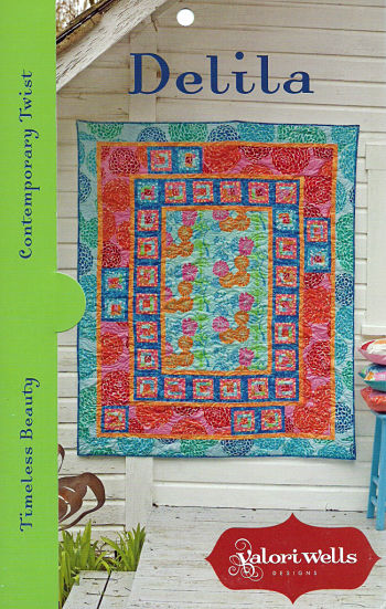 Pattern - Delila Quilt by Valorie Wells-sewing pattern quilt valorie wells delila