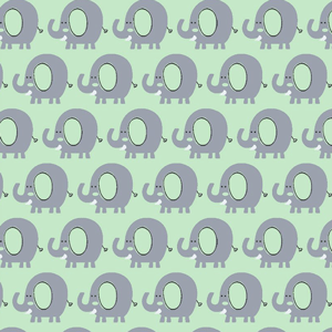 FQ Single - Playful Elephant Mint