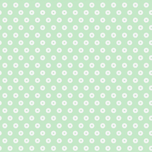 FQ Single - Playful Cuties Dot Mint Flannel