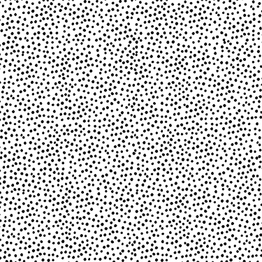 Comfy Tiny Black Dots on White Flannel - 27" Remnant