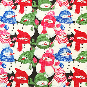 Packed Snowman Flannel