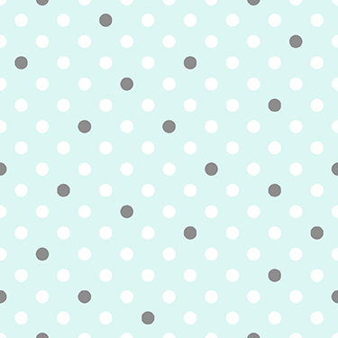 Miko Dot White Gray on Turquoise Flannel