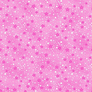 Comfy Stars Pink Tonal Flannel