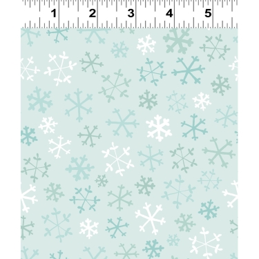 Guess How Much I Love You 2026 Snowflake Teal Flannel