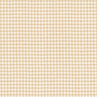 Gingham Check Tan EESCO Flannel