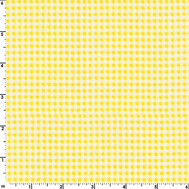 Gingham Check Sunshine EESCO Flannel