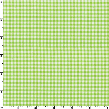 Gingham Check Green EESCO Flannel