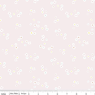 Ditsy Floral Pink Flannel F12005