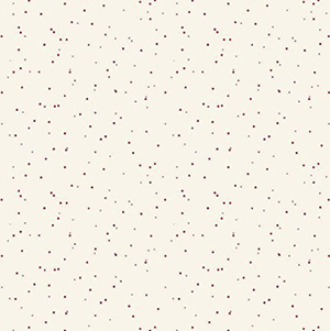 Snow Dots Cream Red Flannel F15034