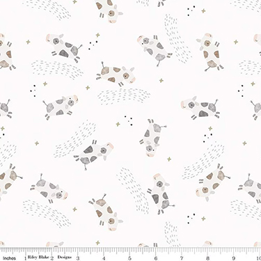 Till the Cows Come Home Cows Cloud Flannel F16111