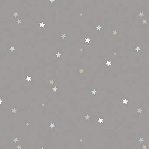 Till the Cows Come Home Stars Steel Flannel F16114