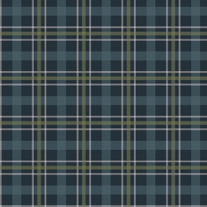 Cretaceous Plaid Navy Flannel F17506