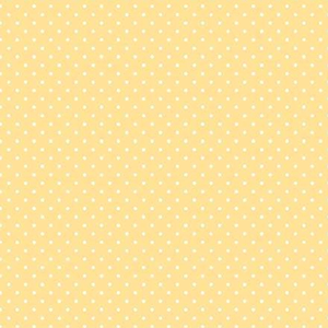 FQ Single - Swiss Dot Sunshine Yellow Flannel