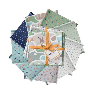 FQ Bundle - Cozy Forest Flannel by Benartex