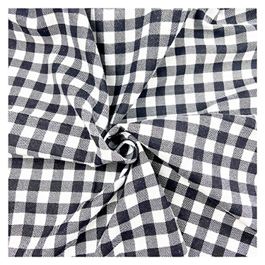 Comfy Buffalo Check Black White Flannel