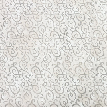 Scroll Swirl Tonal Taupe - 31" Remnant