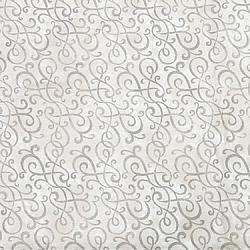 Scroll Swirl Tonal Taupe - 31" Remnant