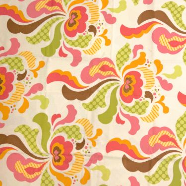 Heather Bailey Fresh Groovy Flannel - 18" Remnant