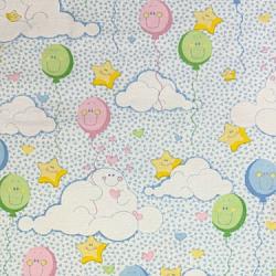 Pastel Balloons Flannel