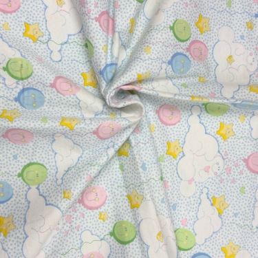Pastel Balloons Flannel