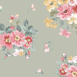 La Fleur Bouquet Green Flannel