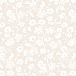 La Fleur Packed Ditsy Cream Flannel